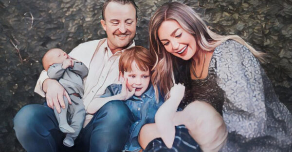 Clark Smith and family photo